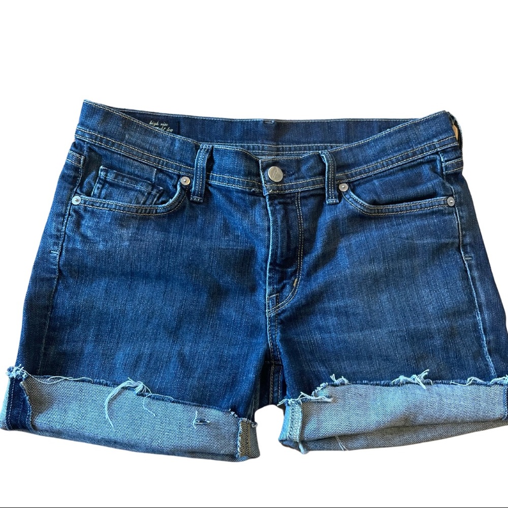 Citizens of Humanity Jeans Shorts. Dark wash COH cut offs